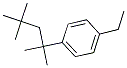 P-TERT-OCTYLETHYLBENZENE Struktur