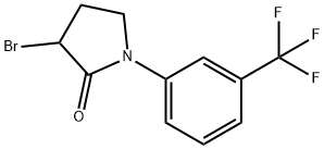 3-BROMO-1-[3-(TRIFLUOROMETHYL)PHENYL]PYRROLIDIN-2-ONE price.