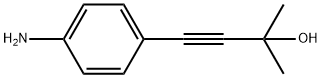 4-(4-AMINO-PHENYL)-2-METHYL-BUT-3-YN-2-OL Struktur