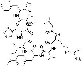 (SAR1,TYR(ME)4)-ANGIOTENSIN II Struktur