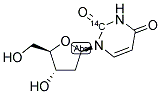 2'-DEOXYURIDINE, [2-14C] Struktur