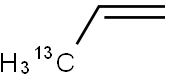 PROPENE (3-13C) Struktur