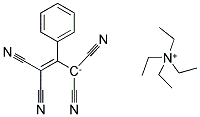 2-PHENYL-TETRACYANOPROP-2-EN-1-ONIATOTETRAETHYLAMMONIATE Struktur