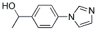 1-[4-(1H-IMIDAZOL-1-YL)PHENYL]-1-ETHANOL Struktur