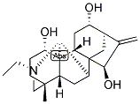 21-ETHYL-4-METHYL-16-METHYLENE-7,20-CYCLOVEATCHANE-1,12-15-TRIOL Struktur