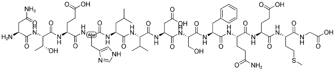 ASN-THR-GLU-HIS-LEU-VAL-ASP-SER-PHE-GLN-GLU-MET-GLY Struktur