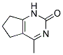 4-METHYL-1,5,6,7-TETRAHYDRO-2H-CYCLOPENTA[D]PYRIMIDIN-2-ONE Struktur