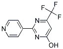 4-HYDROXY-2-(PYRID-4-YL)-6-(TRIFLUOROMETHYL)PYRIMIDINE Struktur