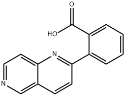 2-(1,6-NAPHTHYRIDIN-2-YL)BENZOIC ACID Struktur