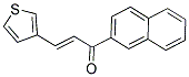 1-(2-NAPHTHYL)-3-(3-THIENYL)PROP-2-EN-1-ONE Struktur