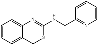 N-(2-PYRIDINYLMETHYL)-4H-3,1-BENZOTHIAZIN-2-AMINE Struktur