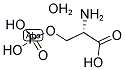 H-SER(P)-OH H2O Struktur