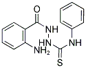 1-(2-AMINOBENZOYL)-4-PHENYL THIOSEMICARBAZIDE Struktur