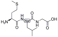 H-MET-LEU-GLY-OH Struktur