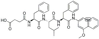 SUC-PHE-LEU-PHE-4M-BETANA Struktur