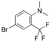 4-BROMO-N,N-DIMETHYL-3-(TRIFLUOROMETHYL)ANILINE Struktur