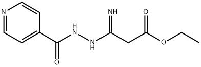 ETHYL 3-IMINO-3-(2-ISONICOTINOYLHYDRAZINO)PROPANOATE