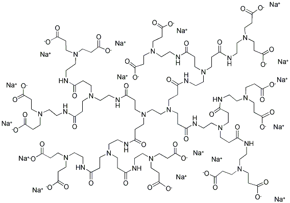 STARBURST(R) (PAMAM) DENDRIMER, GENERATION 1.5 Struktur