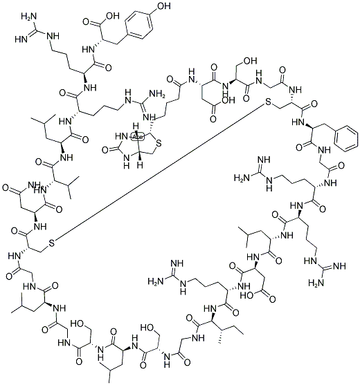 BIOTINYL-BNP-26 (PORCINE) Struktur