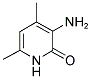 3-AMINO-4,6-DIMETHYL-1H-PYRIDIN-2-ONE Struktur