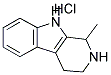 1-METHYL-2,3,4,9-TETRAHYDRO-1H-BETA-CARBOLINEHYDROCHLORIDE Struktur