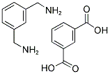 M-XYLYLENE DIAMMONIUM ISOPHTHALATE Struktur