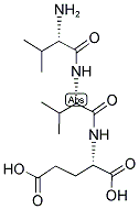 H-VAL-VAL-GLU-OH Struktur