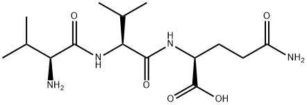 H-VAL-VAL-GLN-OH Struktur