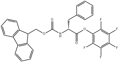 FMOC-D-PHE-OPFP Struktur