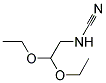 2,2-Diethoxyethylcyanamide Struktur