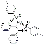 (1S,2S)-(-)-N,N'-Bis(4-toluenesulfonyl)-1,2-diphenylethylenediamine Struktur