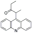 2-(9-ACRIDINYL)-3-PENTANONE Struktur