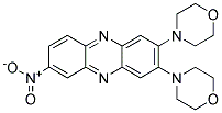 2,3-DIMORPHOLINO-7-NITROPHENAZINE Struktur