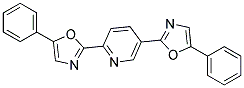 2,5-BIS(5-PHENYL-2-OXAZOLYL)PYRIDINE Structure