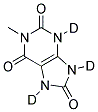 1-METHYLURIC ACID-D3 Struktur