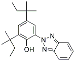 2,2'-HYDROXY-3',5'-DI-T-AMYLPHENYL-BENZOTRIAZOLE, Struktur