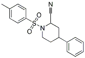 1-P-METHYLBENZENE SULFONYL-4-PHENYCYANOPIPERIDINE Struktur