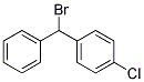 1-PHENYL-1-(4-CHLOROPHENYL)-METHYL BROMIDE Struktur