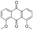 1,8-DIMETHOXYANTHRAQUINONE Struktur