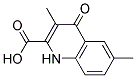 1,4-DIHYDRO-3,6-DIMETHYL-4-OXOQUINOLINE-2-CARBOXYLIC ACID Struktur