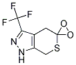 1,4,6,7-TETRAHYDRO-3-TRIFLUOROMETHYL-THIOPYRANO-[3,4-C]-PYRAZOLE 5,5-DIOXIDE Struktur