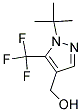 (1-TERT-BUTYL-5-(TRIFLUOROMETHYL)-1H-PYRAZOL-4-YL)METHANOL Struktur