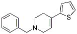 1-BENZYL-4-THIOPHEN-2-YL-1,2,3,6-TETRAHYDRO-PYRIDINE Struktur