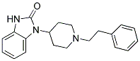 1-[1-(2-PHENYLETHYL)PIPERIDIN-4-YL]-1,3-DIHYDRO-2H-BENZIMIDAZOL-2-ONE Struktur