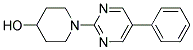 1-(5-PHENYLPYRIMIDIN-2-YL)PIPERIDIN-4-OL Struktur
