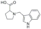 1-(1H-INDOL-3-YLMETHYL)-PYRROLIDINE-2-CARBOXYLIC ACID Struktur