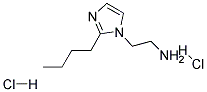 2-(2-BUTYL-IMIDAZOL-1-YL)-ETHYLAMINE 2HCL Struktur