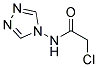 2-CHLORO-N-[1,2,4]TRIAZOL-4-YL-ACETAMIDE Struktur