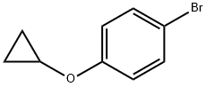 1-BROMO-4-CYCLOPROPOXY-BENZENE Struktur