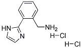 2-(1H-IMIDAZOL-2-YL)-BENZYLAMINE 2HCL Struktur